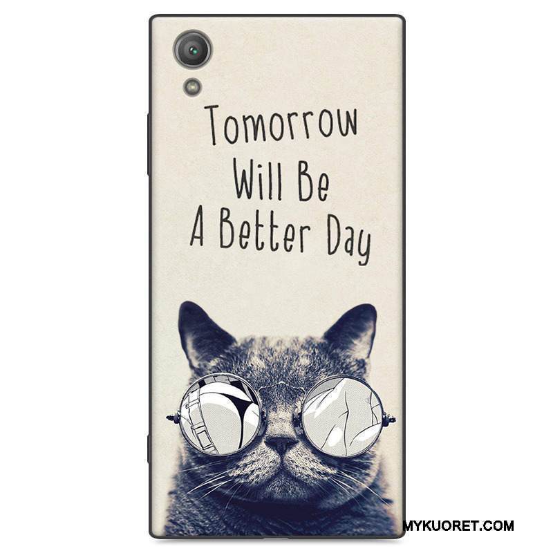 Kuori Sony Xperia Xa1 Plus Pehmeä Neste Puhelimen Kuoret Vaaleansininen, Kotelo Sony Xperia Xa1 Plus Sarjakuva