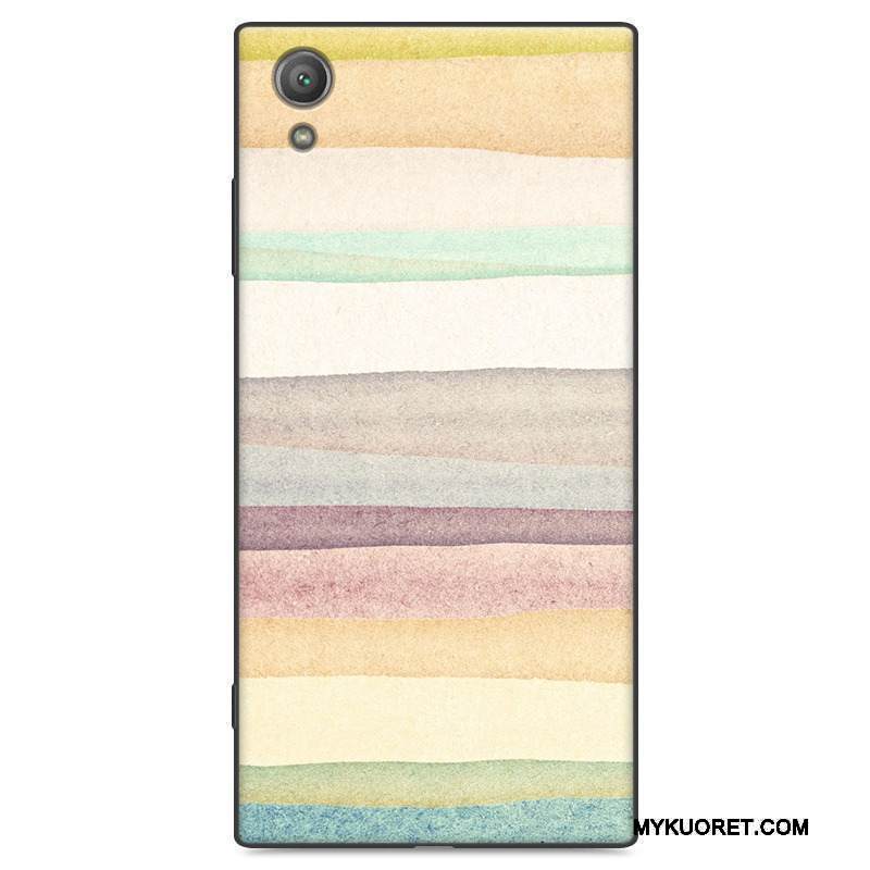 Kuori Sony Xperia Xa1 Plus Pehmeä Neste Puhelimen Kuoret Vaaleansininen, Kotelo Sony Xperia Xa1 Plus Sarjakuva