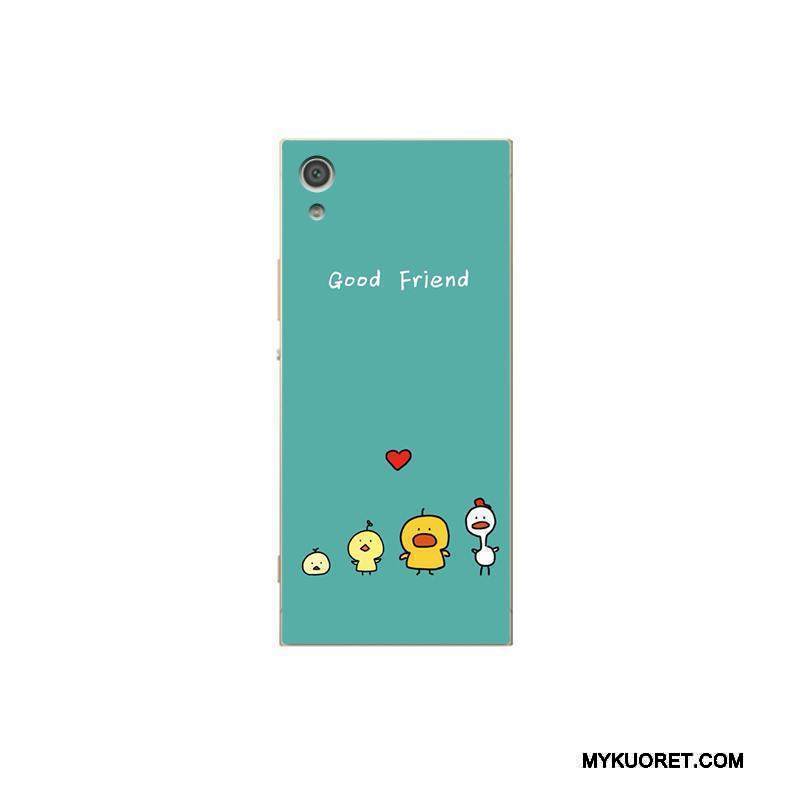 Kuori Sony Xperia Xa1 Plus Sarjakuva Persoonallisuus Puhelimen Kuoret, Kotelo Sony Xperia Xa1 Plus Maalaus Musta