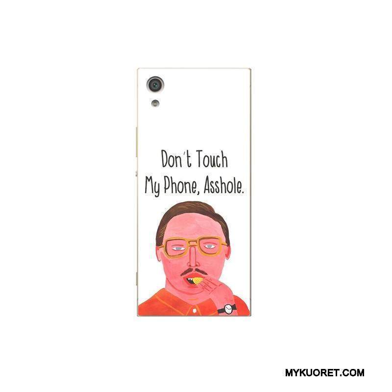 Kuori Sony Xperia Xa1 Plus Sarjakuva Persoonallisuus Puhelimen Kuoret, Kotelo Sony Xperia Xa1 Plus Maalaus Musta