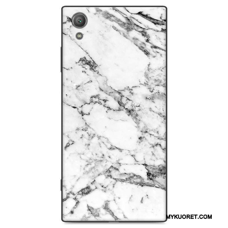 Kuori Sony Xperia Xa1 Plus Silikoni Harmaa Persoonallisuus, Kotelo Sony Xperia Xa1 Plus Suojaus Musta Puhelimen Kuoret