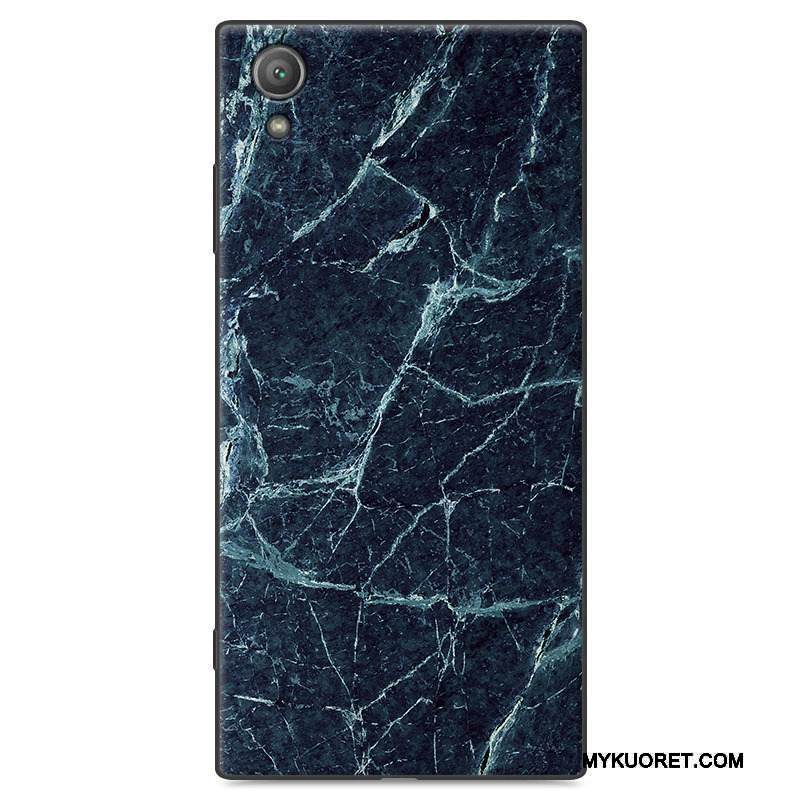 Kuori Sony Xperia Xa1 Plus Silikoni Harmaa Persoonallisuus, Kotelo Sony Xperia Xa1 Plus Suojaus Musta Puhelimen Kuoret