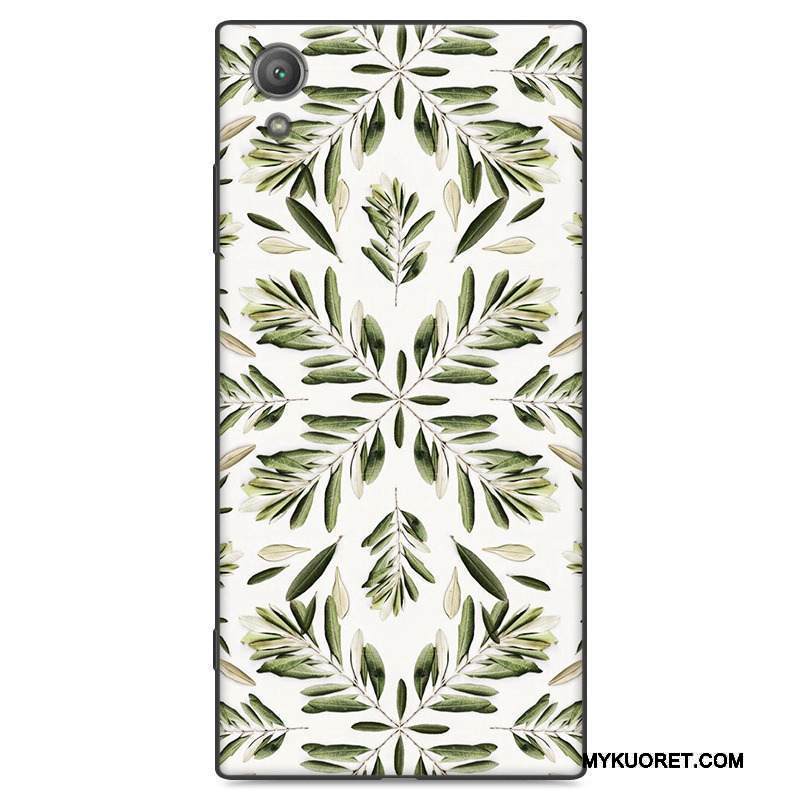 Kuori Sony Xperia Xa1 Plus Suojaus Murtumaton Valkoinen, Kotelo Sony Xperia Xa1 Plus Pehmeä Neste Puhelimen Kuoret