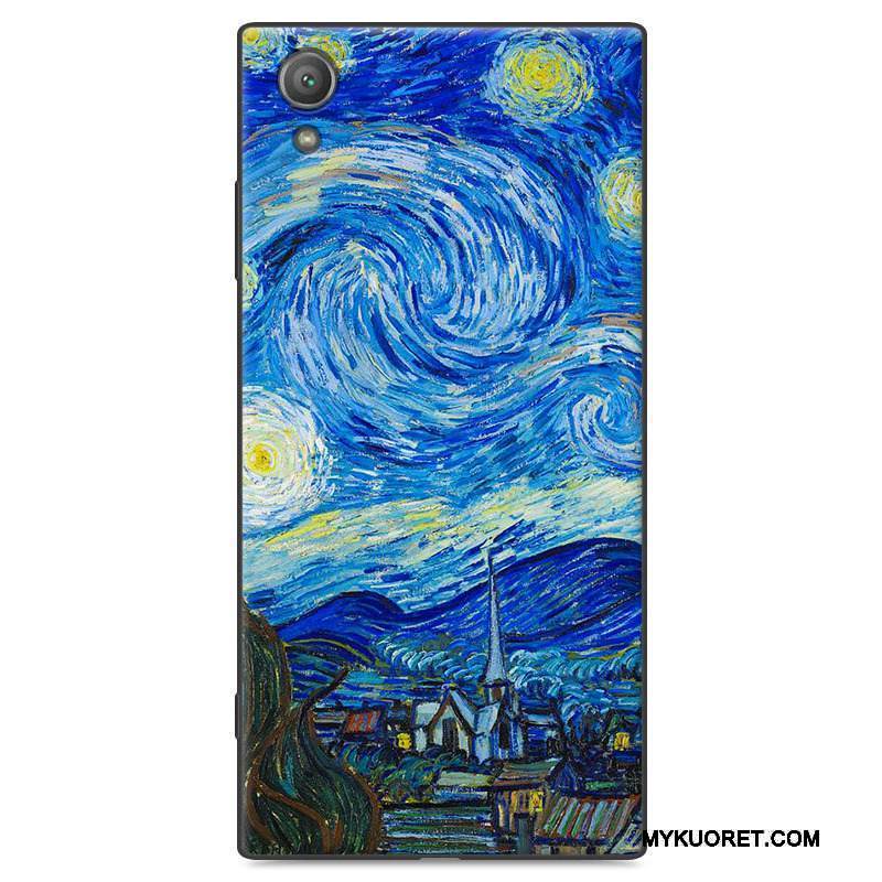 Kuori Sony Xperia Xa1 Plus Suojaus Murtumaton Valkoinen, Kotelo Sony Xperia Xa1 Plus Pehmeä Neste Puhelimen Kuoret