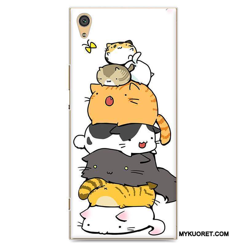 Kuori Sony Xperia Xa1 Sarjakuva Puhelimen Kuoret Taide, Kotelo Sony Xperia Xa1 Maalaus Trendi Punainen