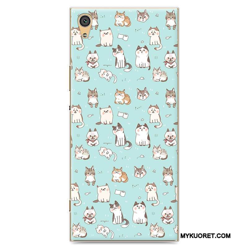 Kuori Sony Xperia Xa1 Sarjakuva Puhelimen Kuoret Taide, Kotelo Sony Xperia Xa1 Maalaus Trendi Punainen