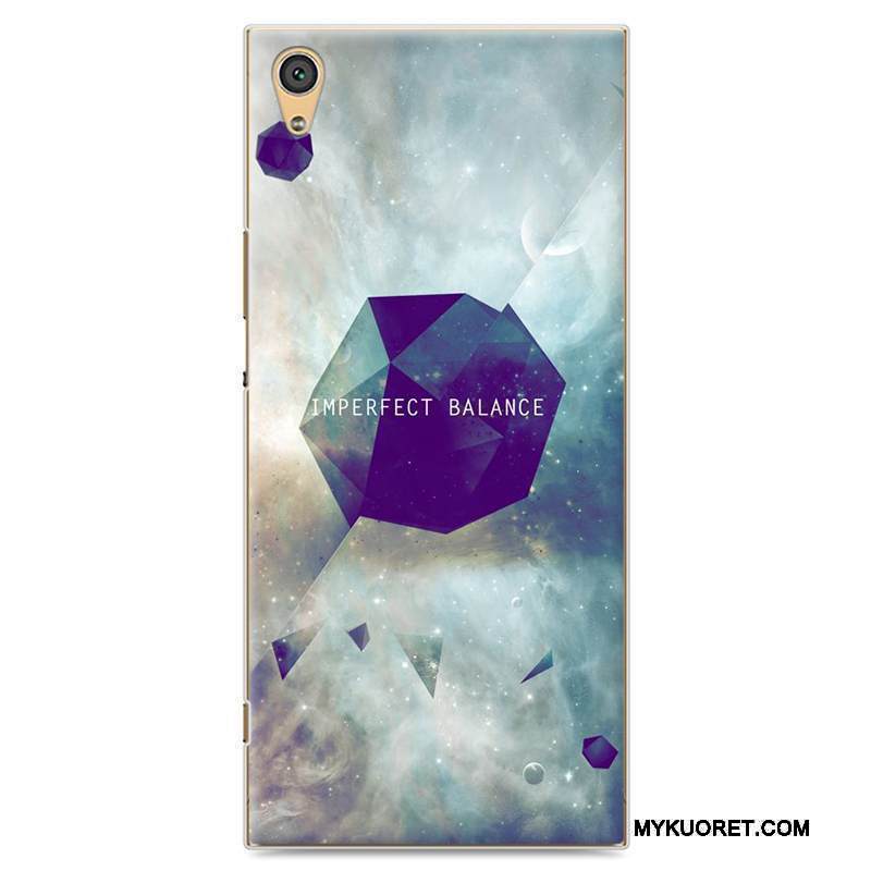 Kuori Sony Xperia Xa1 Sarjakuva Puhelimen Kuoret Taide, Kotelo Sony Xperia Xa1 Maalaus Trendi Punainen