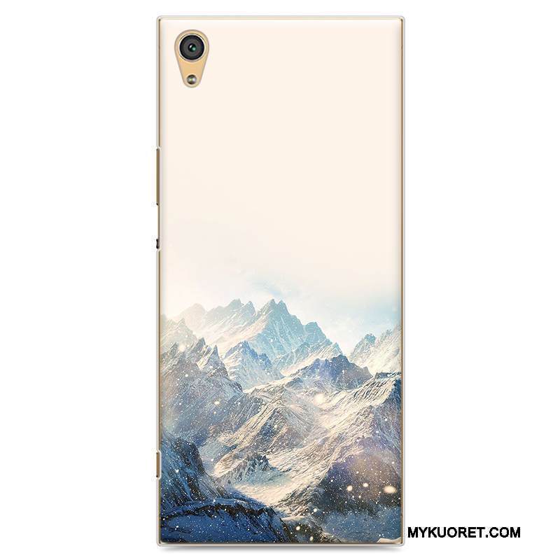 Kuori Sony Xperia Xa1 Sarjakuva Puhelimen Kuoret Taide, Kotelo Sony Xperia Xa1 Maalaus Trendi Punainen