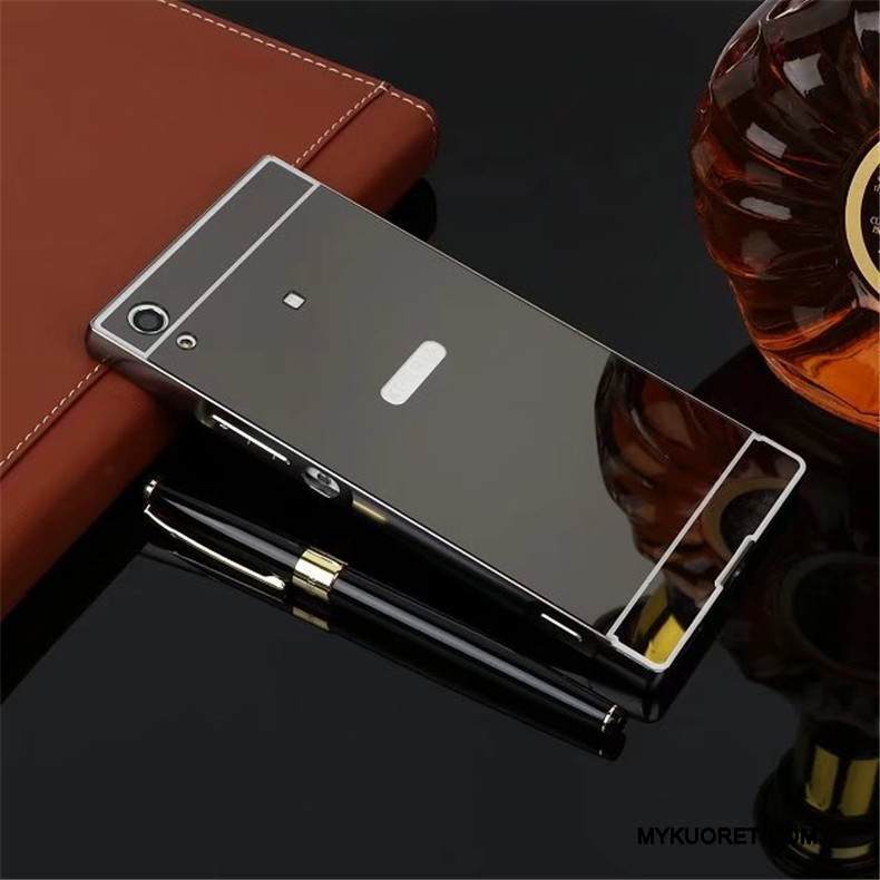 Kuori Sony Xperia Xa1 Suojaus Takakansi Kehys, Kotelo Sony Xperia Xa1 Puhelimen Kuoret Jauhe