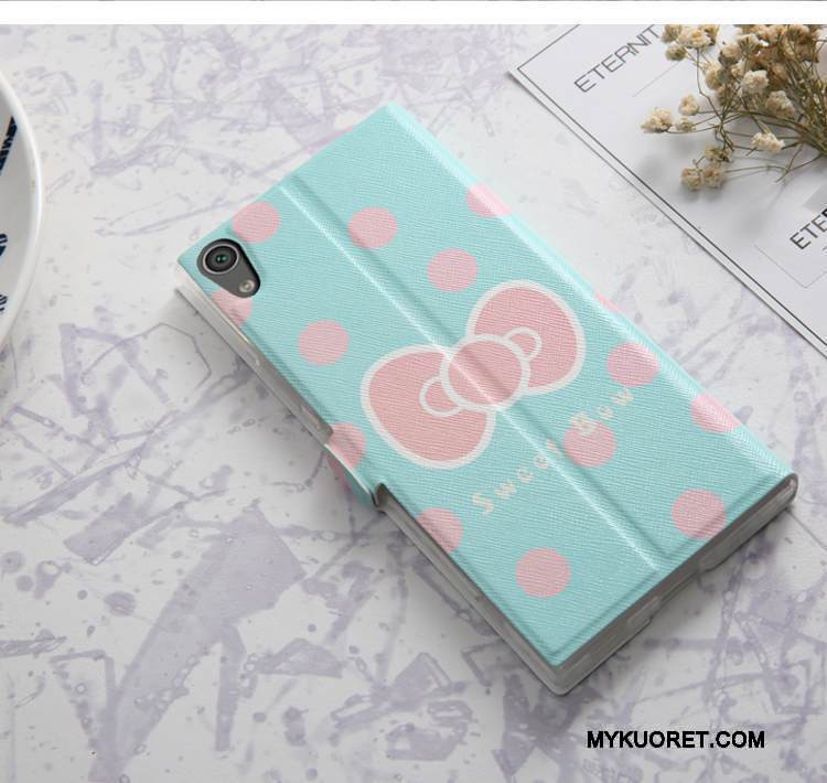 Kuori Sony Xperia Xa1 Ultra Laukut Puhelimen Kuoret Murtumaton, Kotelo Sony Xperia Xa1 Ultra Nahka Jauhe