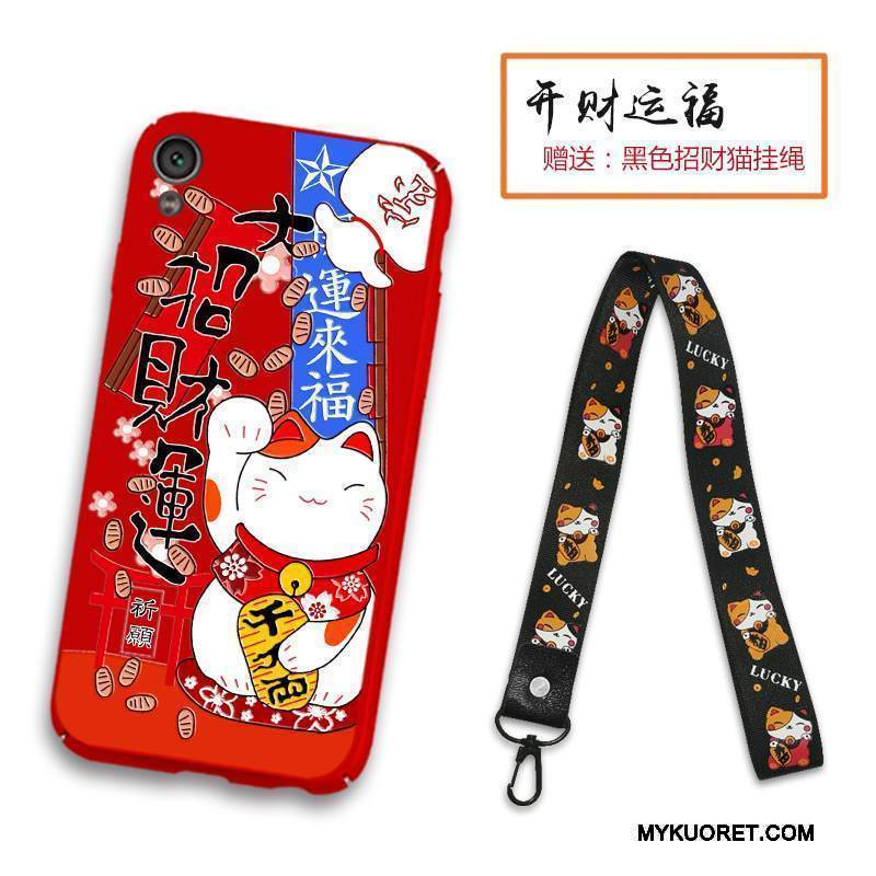 Kuori Sony Xperia Xa1 Ultra Laukut Ripustettavat Koristeet Punainen, Kotelo Sony Xperia Xa1 Ultra Puhelimen Kuoret Kova