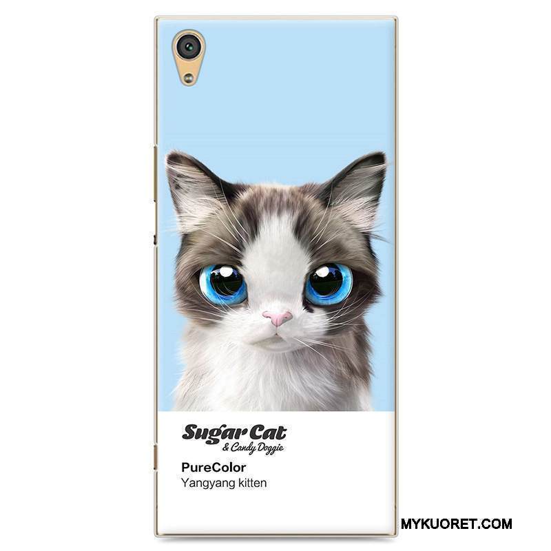 Kuori Sony Xperia Xa1 Ultra Maalaus Sininen Ihana, Kotelo Sony Xperia Xa1 Ultra Suojaus Puhelimen Kuoret