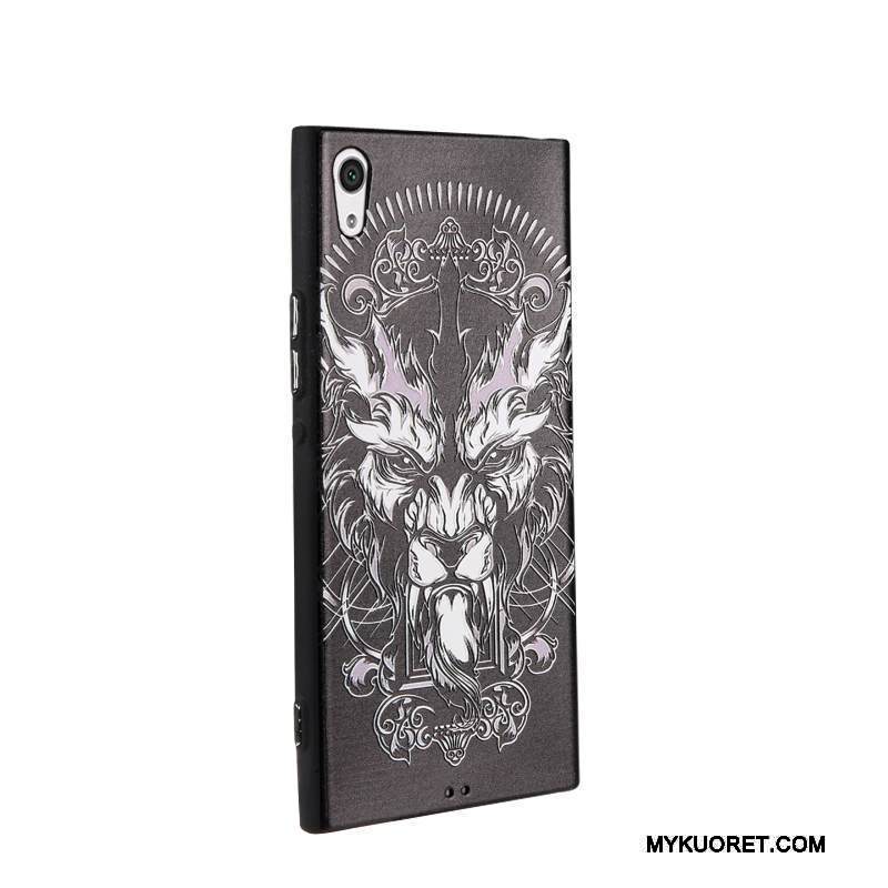 Kuori Sony Xperia Xa1 Ultra Monivärinen Murtumaton Puhelimen Kuoret, Kotelo Sony Xperia Xa1 Ultra Kohokuviointi