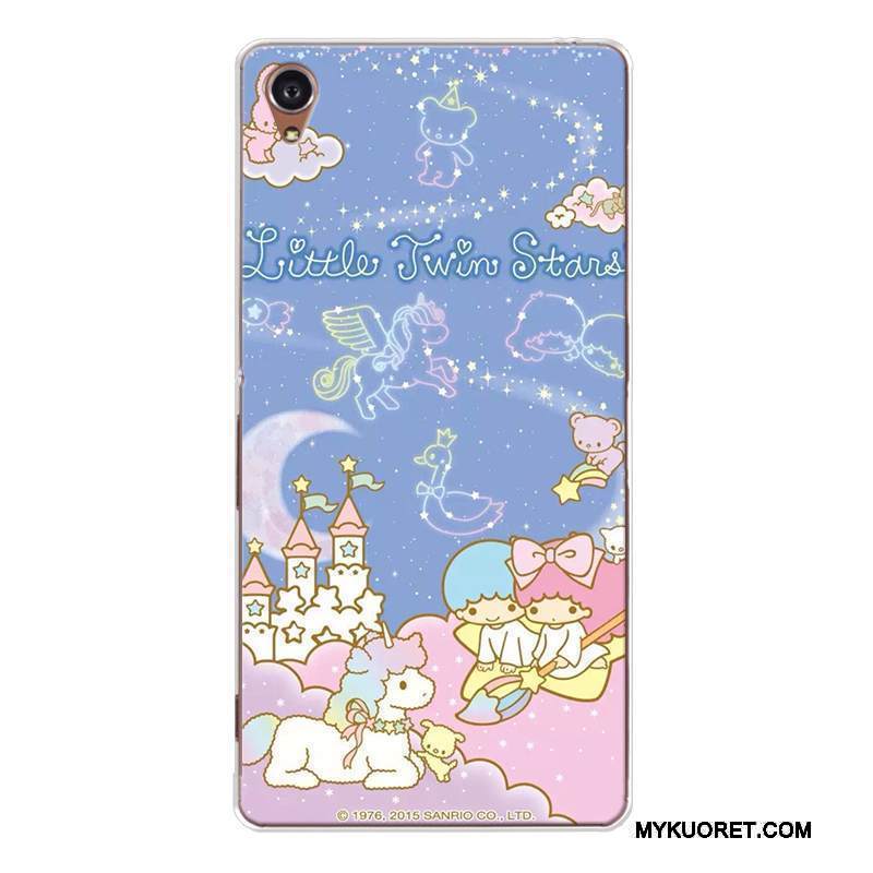 Kuori Sony Xperia Xa1 Ultra Pehmeä Neste Sininen Puhelimen Kuoret, Kotelo Sony Xperia Xa1 Ultra Sarjakuva