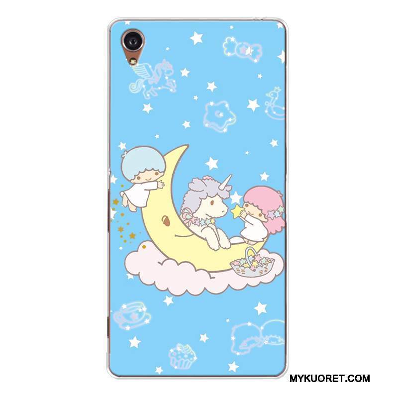 Kuori Sony Xperia Xa1 Ultra Pehmeä Neste Sininen Puhelimen Kuoret, Kotelo Sony Xperia Xa1 Ultra Sarjakuva