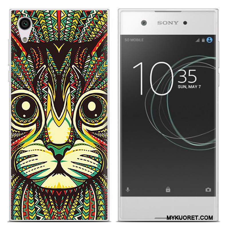 Kuori Sony Xperia Xa1 Ultra Pehmeä Neste Ultra Pu, Kotelo Sony Xperia Xa1 Ultra Kuukausi Sininen