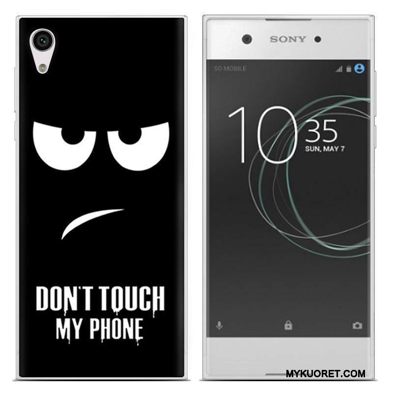 Kuori Sony Xperia Xa1 Ultra Pehmeä Neste Ultra Pu, Kotelo Sony Xperia Xa1 Ultra Kuukausi Sininen