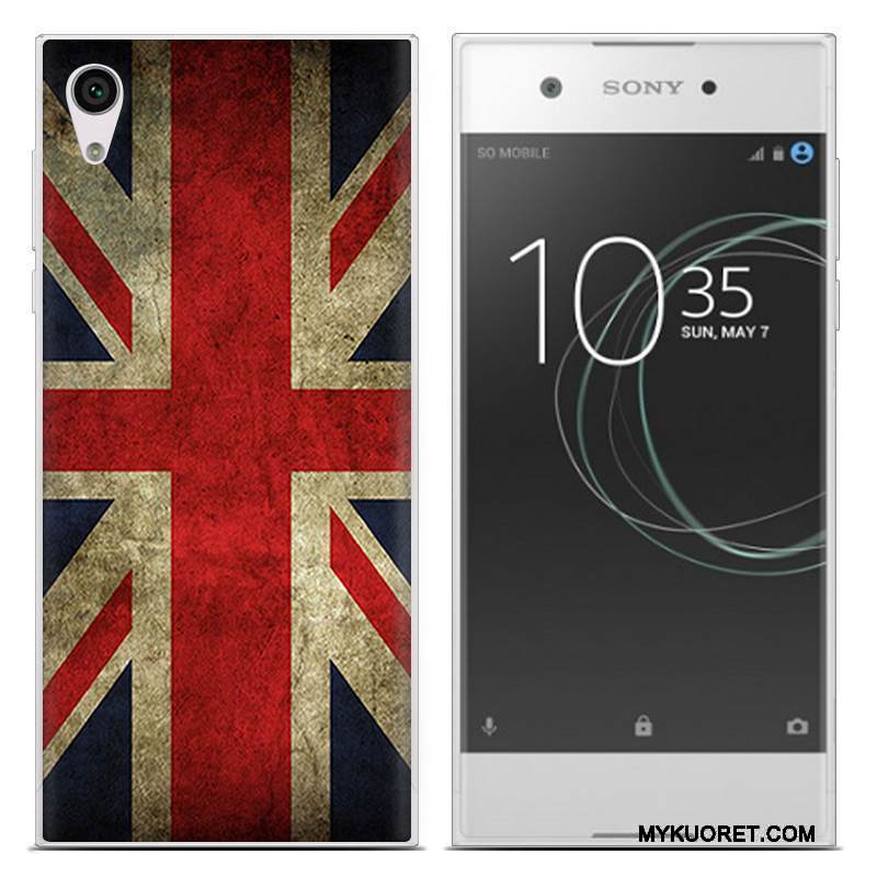 Kuori Sony Xperia Xa1 Ultra Pehmeä Neste Ultra Pu, Kotelo Sony Xperia Xa1 Ultra Kuukausi Sininen