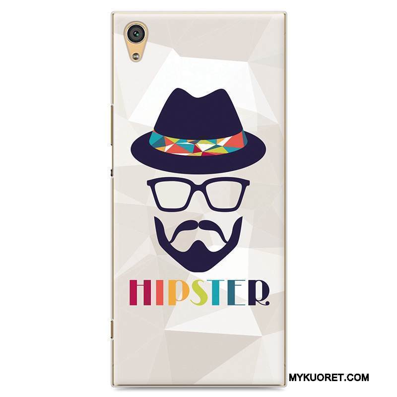 Kuori Sony Xperia Xa1 Ultra Sarjakuva Puhelimen Kuoret Trendi, Kotelo Sony Xperia Xa1 Ultra Maalaus Sininen