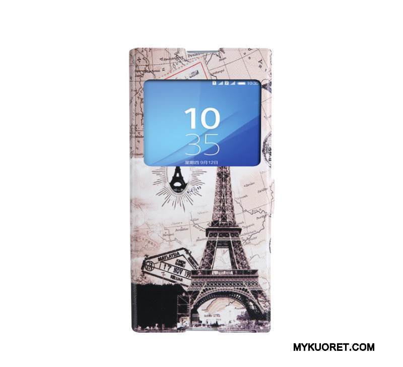 Kuori Sony Xperia Xa1 Ultra Sarjakuva Trendi Jalokivi, Kotelo Sony Xperia Xa1 Ultra Maalaus Puhelimen Kuoret Sininen