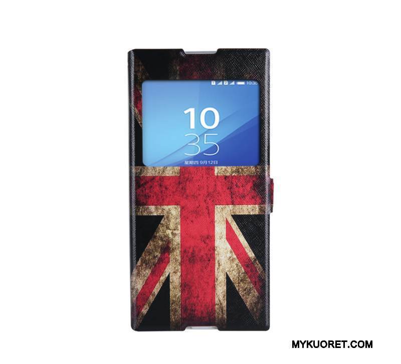 Kuori Sony Xperia Xa1 Ultra Sarjakuva Trendi Jalokivi, Kotelo Sony Xperia Xa1 Ultra Maalaus Puhelimen Kuoret Sininen