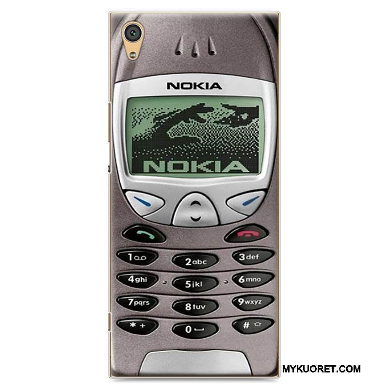 Kuori Sony Xperia Xa1 Ultra Suojaus Persoonallisuus Puhelimen Kuoret, Kotelo Sony Xperia Xa1 Ultra Maalaus Valkoinen Trendi