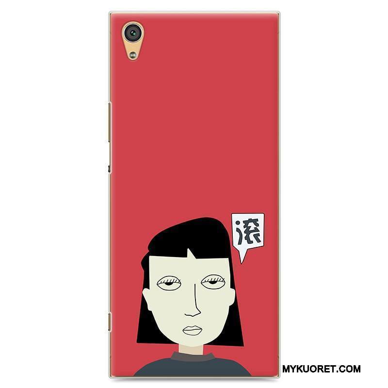 Kuori Sony Xperia Xa1 Ultra Suojaus Persoonallisuus Puhelimen Kuoret, Kotelo Sony Xperia Xa1 Ultra Maalaus Valkoinen Trendi