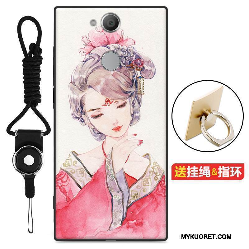 Kuori Sony Xperia Xa2 Laukut Murtumaton Puhelimen Kuoret, Kotelo Sony Xperia Xa2 Sarjakuva Trendi