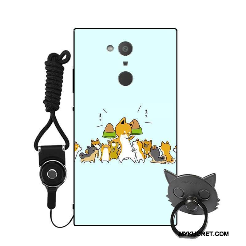 Kuori Sony Xperia Xa2 Laukut Persoonallisuus Vaaleansininen, Kotelo Sony Xperia Xa2 Pehmeä Neste Puhelimen Kuoret Murtumaton