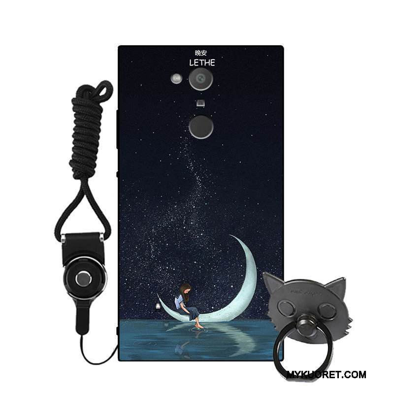 Kuori Sony Xperia Xa2 Laukut Persoonallisuus Vaaleansininen, Kotelo Sony Xperia Xa2 Pehmeä Neste Puhelimen Kuoret Murtumaton