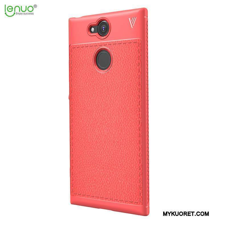 Kuori Sony Xperia Xa2 Laukut Puhelimen Kuoret Hengittävä, Kotelo Sony Xperia Xa2 Suojaus Punainen Murtumaton