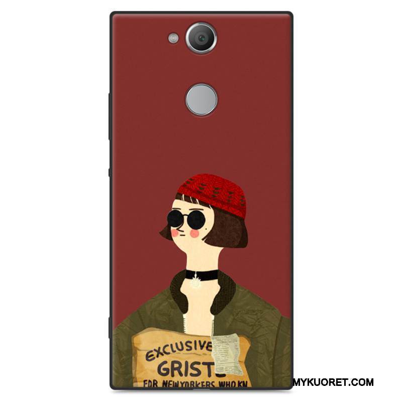 Kuori Sony Xperia Xa2 Laukut Trendi Keltainen, Kotelo Sony Xperia Xa2 Suojaus Murtumaton Rakastunut