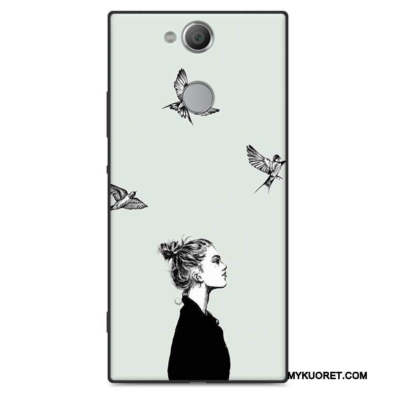 Kuori Sony Xperia Xa2 Laukut Trendi Keltainen, Kotelo Sony Xperia Xa2 Suojaus Murtumaton Rakastunut