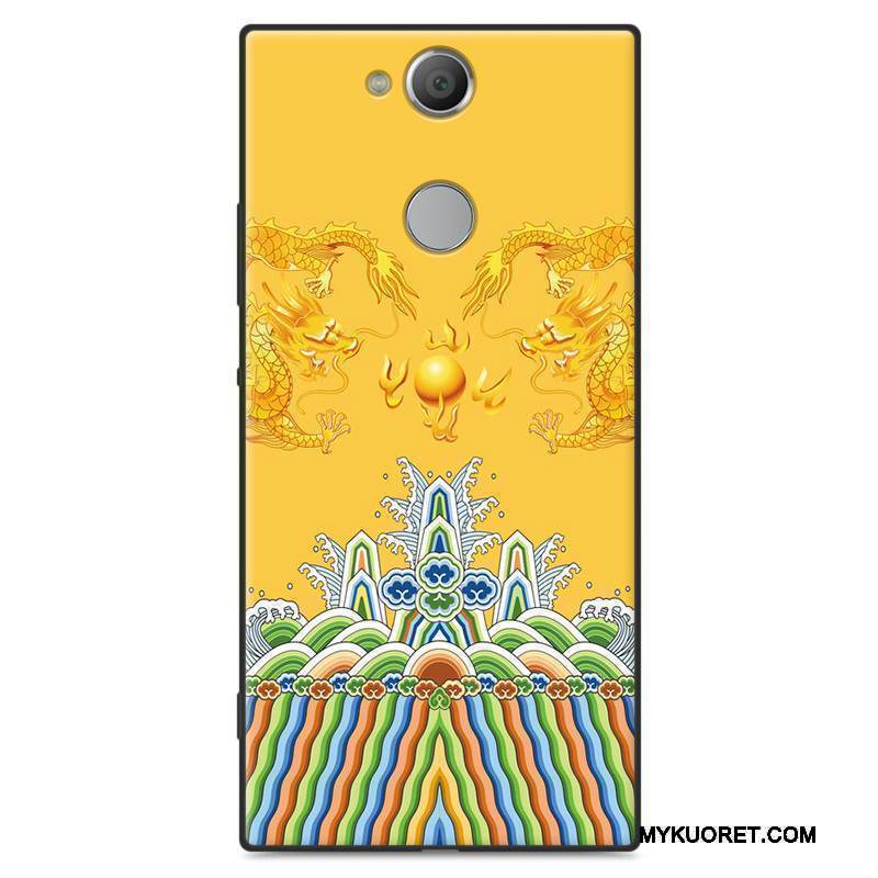 Kuori Sony Xperia Xa2 Laukut Trendi Keltainen, Kotelo Sony Xperia Xa2 Suojaus Murtumaton Rakastunut