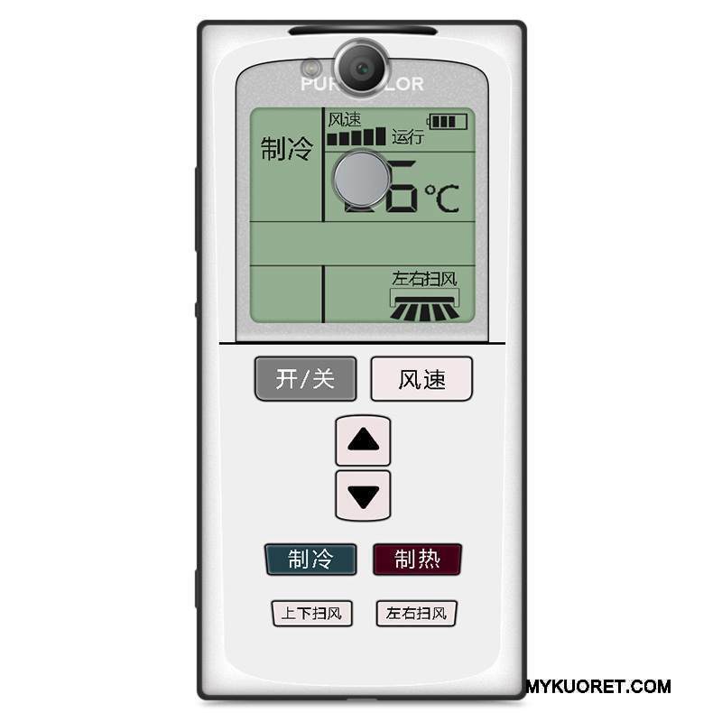 Kuori Sony Xperia Xa2 Luova Puhelimen Kuoret Pesty Suede, Kotelo Sony Xperia Xa2 Laukut Persoonallisuus Trendi