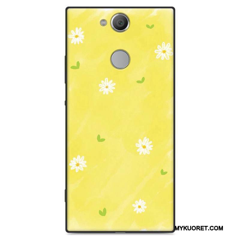 Kuori Sony Xperia Xa2 Luova Puhelimen Kuoret Pesty Suede, Kotelo Sony Xperia Xa2 Laukut Persoonallisuus Trendi