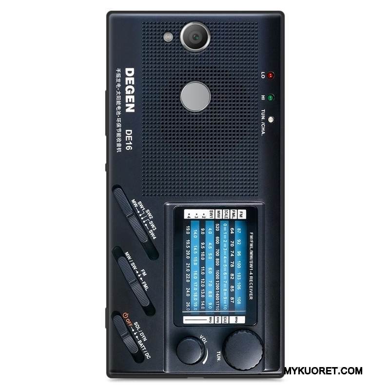 Kuori Sony Xperia Xa2 Luova Puhelimen Kuoret Pesty Suede, Kotelo Sony Xperia Xa2 Laukut Persoonallisuus Trendi