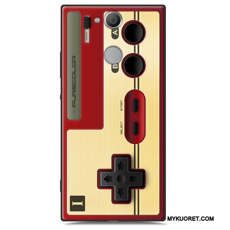 Kuori Sony Xperia Xa2 Luova Puhelimen Kuoret Pesty Suede, Kotelo Sony Xperia Xa2 Laukut Persoonallisuus Trendi