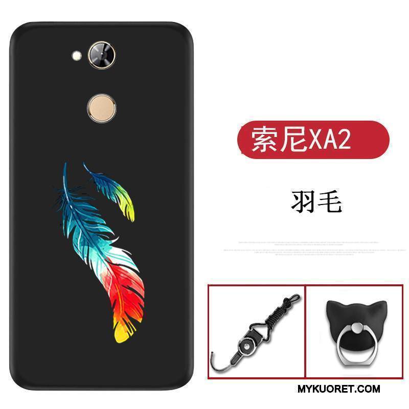 Kuori Sony Xperia Xa2 Sarjakuva Puhelimen Kuoret Punainen, Kotelo Sony Xperia Xa2 Silikoni