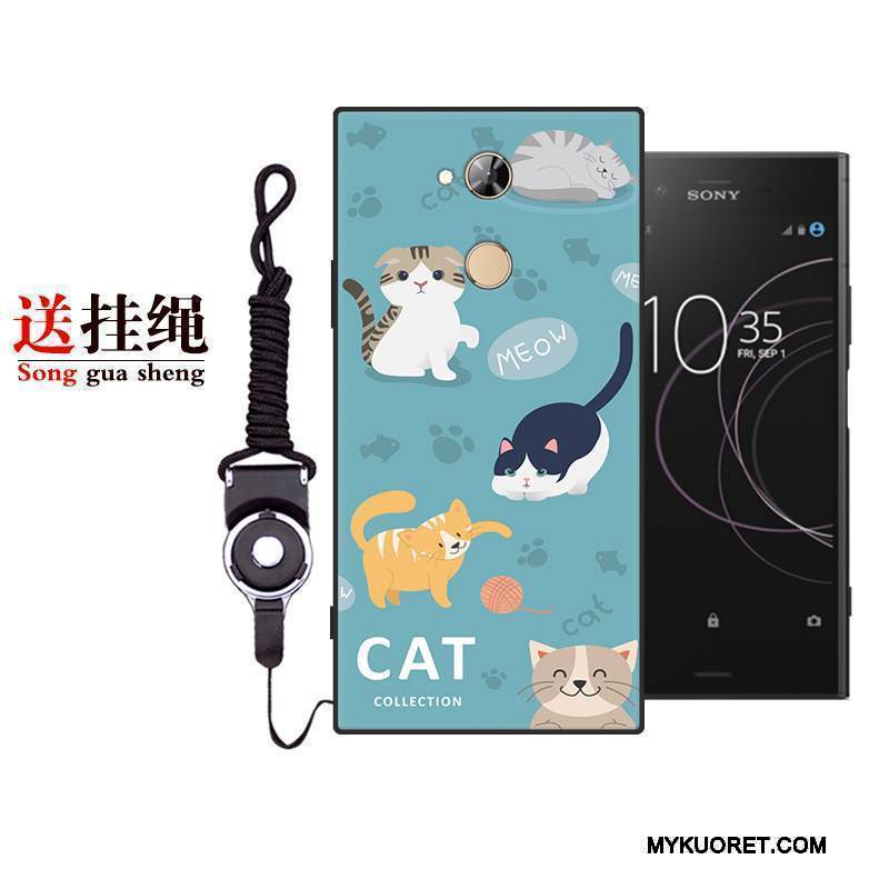 Kuori Sony Xperia Xa2 Suojaus Ihana Vaalean, Kotelo Sony Xperia Xa2 Silikoni Murtumaton Violetti