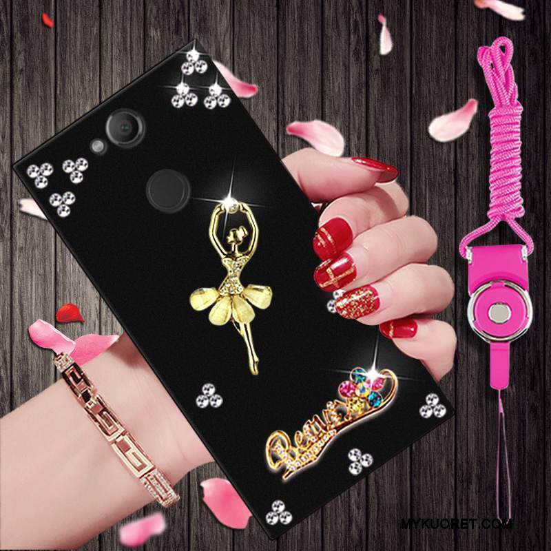 Kuori Sony Xperia Xa2 Suojaus Trendi Puhelimen Kuoret, Kotelo Sony Xperia Xa2 Sarjakuva Persoonallisuus Musta