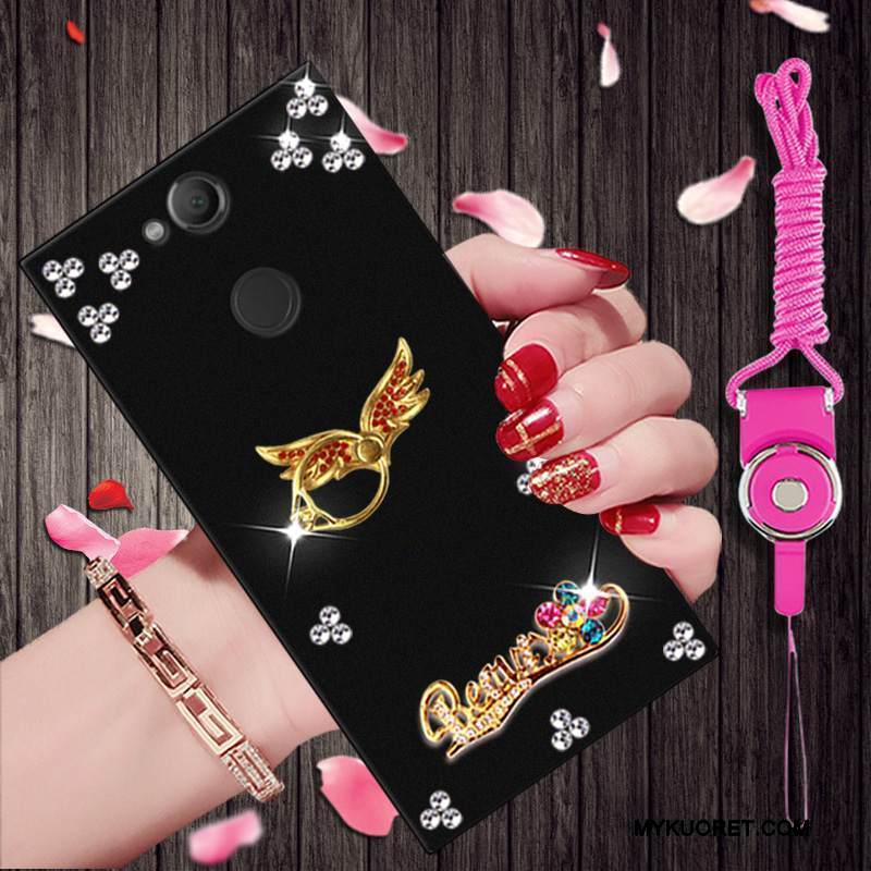 Kuori Sony Xperia Xa2 Suojaus Trendi Puhelimen Kuoret, Kotelo Sony Xperia Xa2 Sarjakuva Persoonallisuus Musta