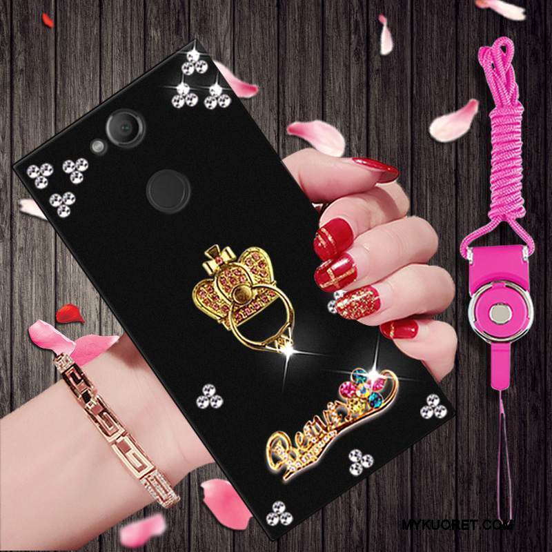 Kuori Sony Xperia Xa2 Suojaus Trendi Puhelimen Kuoret, Kotelo Sony Xperia Xa2 Sarjakuva Persoonallisuus Musta