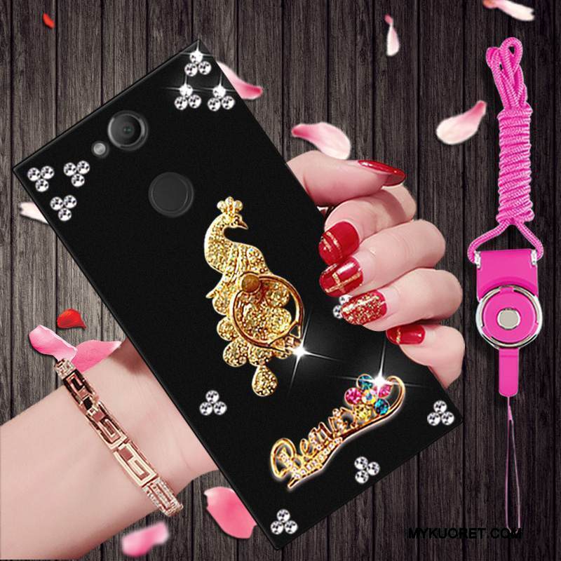 Kuori Sony Xperia Xa2 Suojaus Trendi Puhelimen Kuoret, Kotelo Sony Xperia Xa2 Sarjakuva Persoonallisuus Musta