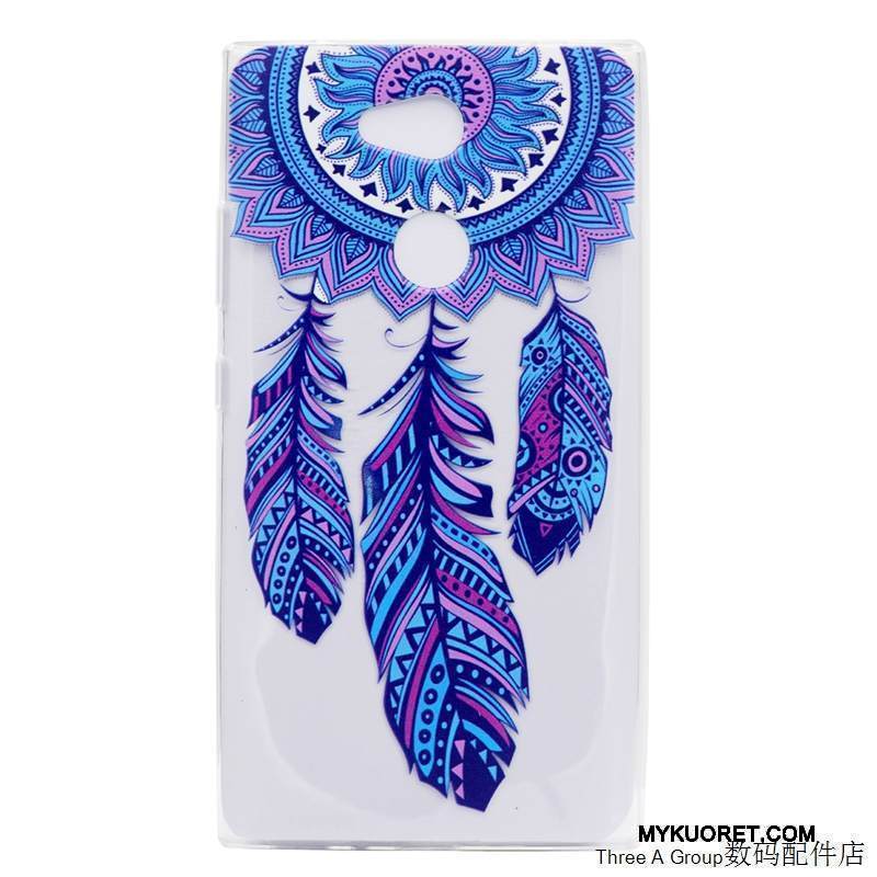 Kuori Sony Xperia Xa2 Ultra Laukut Murtumaton Uusi, Kotelo Sony Xperia Xa2 Ultra Pehmeä Neste Vaaleansininen Puhelimen Kuoret