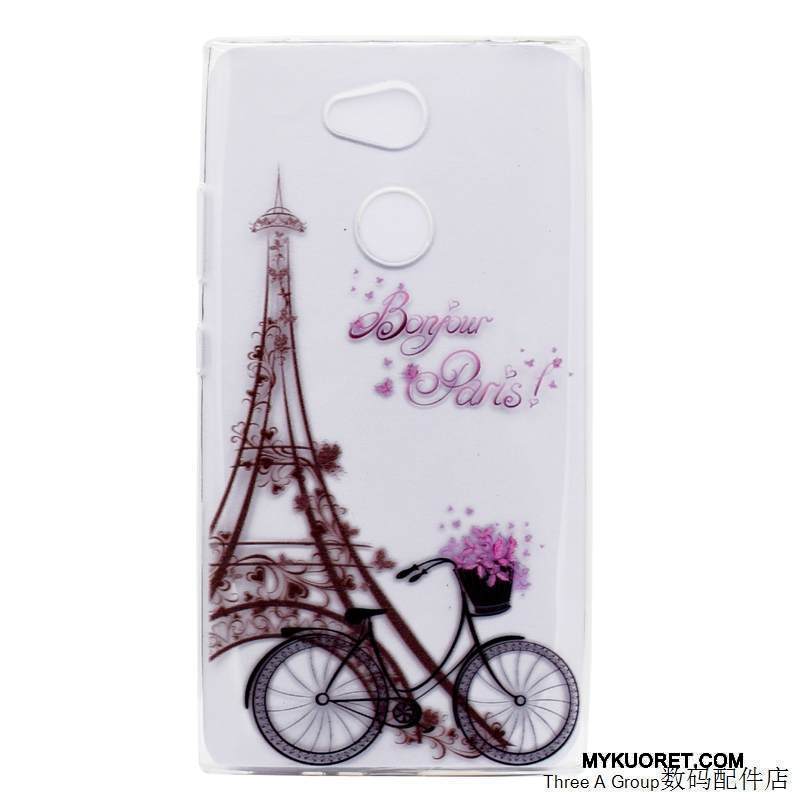 Kuori Sony Xperia Xa2 Ultra Laukut Murtumaton Uusi, Kotelo Sony Xperia Xa2 Ultra Pehmeä Neste Vaaleansininen Puhelimen Kuoret