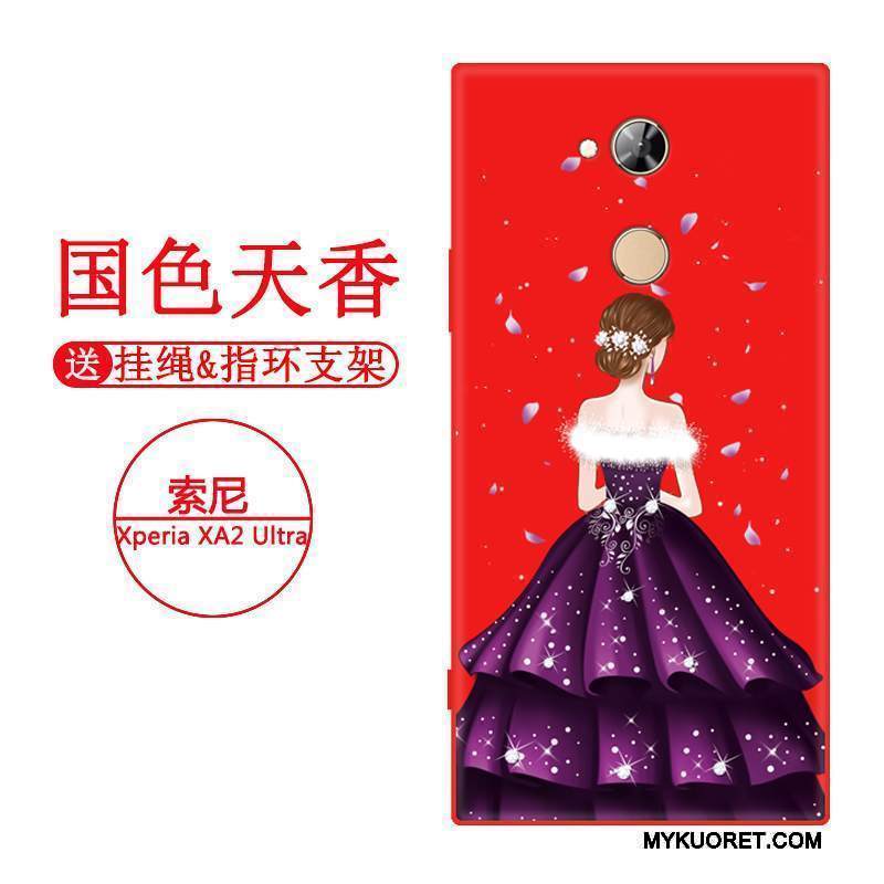 Kuori Sony Xperia Xa2 Ultra Laukut Puhelimen Kuoret Persoonallisuus, Kotelo Sony Xperia Xa2 Ultra Silikoni Musta Murtumaton