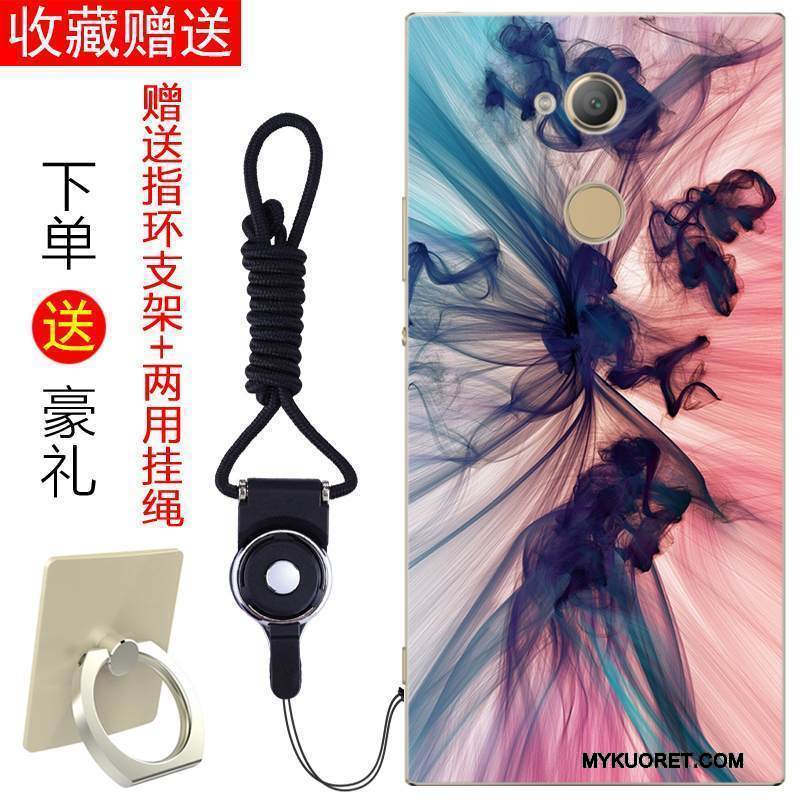 Kuori Sony Xperia Xa2 Ultra Laukut Taide Murtumaton, Kotelo Sony Xperia Xa2 Ultra Suojaus Keltainen Puhelimen Kuoret