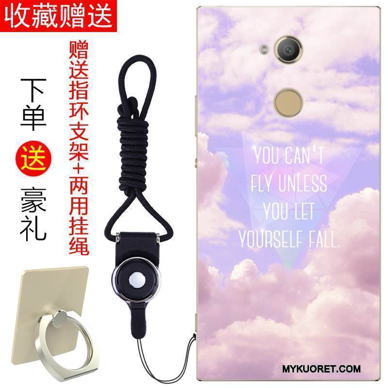 Kuori Sony Xperia Xa2 Ultra Laukut Taide Murtumaton, Kotelo Sony Xperia Xa2 Ultra Suojaus Keltainen Puhelimen Kuoret