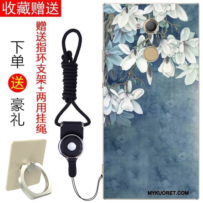 Kuori Sony Xperia Xa2 Ultra Laukut Taide Murtumaton, Kotelo Sony Xperia Xa2 Ultra Suojaus Keltainen Puhelimen Kuoret